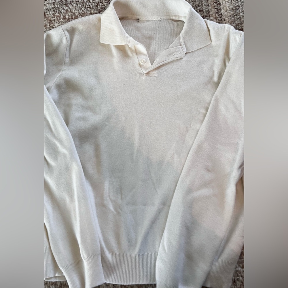 Brandy Melville Collared Sweater/Shirt